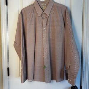 Haggar Patterned Fitted Shirt